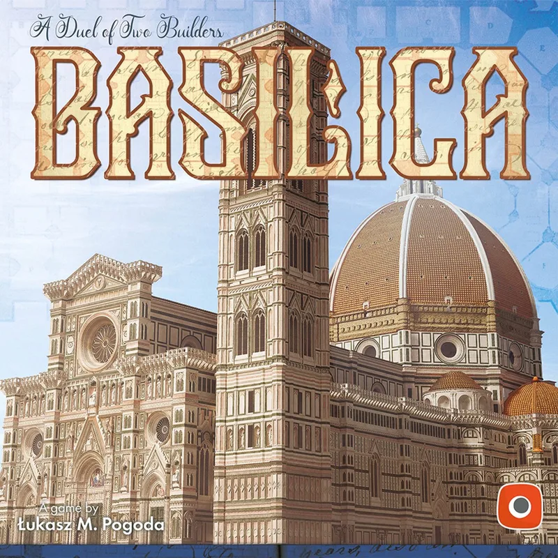 Basilica 2.0 - Bordspel voor twee spelers - Tegellegspel von Portal Games – Schachtel