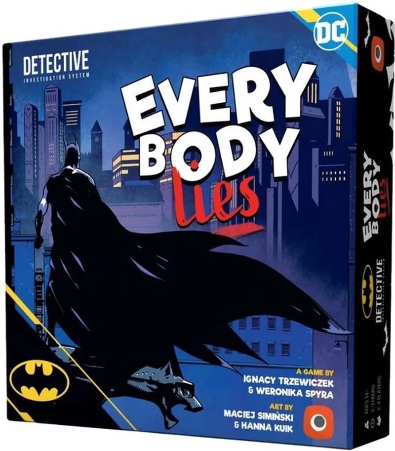Batman Everybody Lies - Bordspel (ENG) von Portal Games – Schachtel
