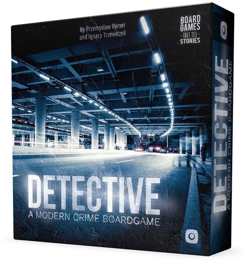Detective A Modern Crime Game - EN + POL van Portal Games – doos