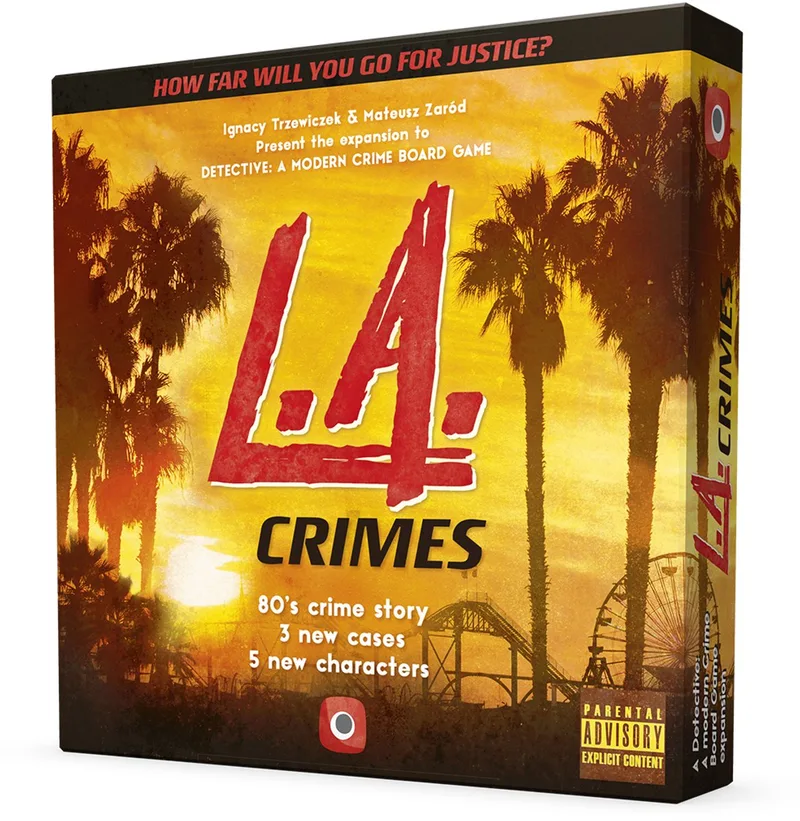 Detective L.A. Crimes - Bordspel - Engels van Portal Games – doos