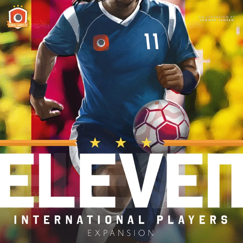 Eleven International Players - Uitbreiding - Engels von Portal Games – Schachtel