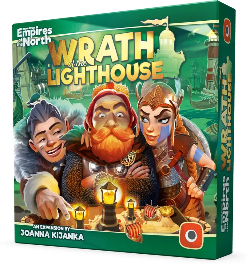 Empires of the North Wrath of the Lighthouse - Uitbreiding - Engels von Portal Games – Schachtel