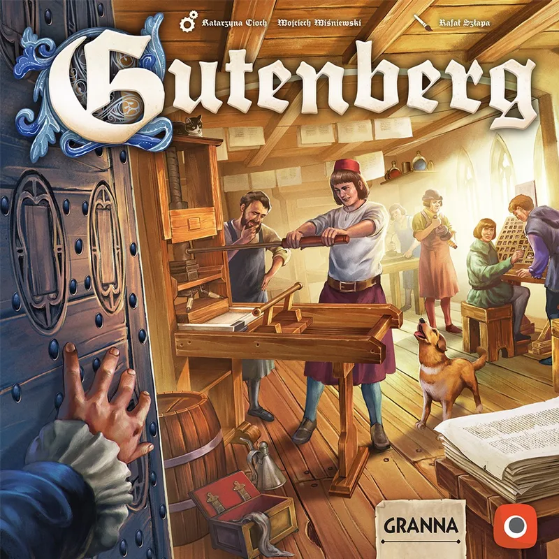 Gutenberg - Bordspel - Engels fra Portal Games – æske