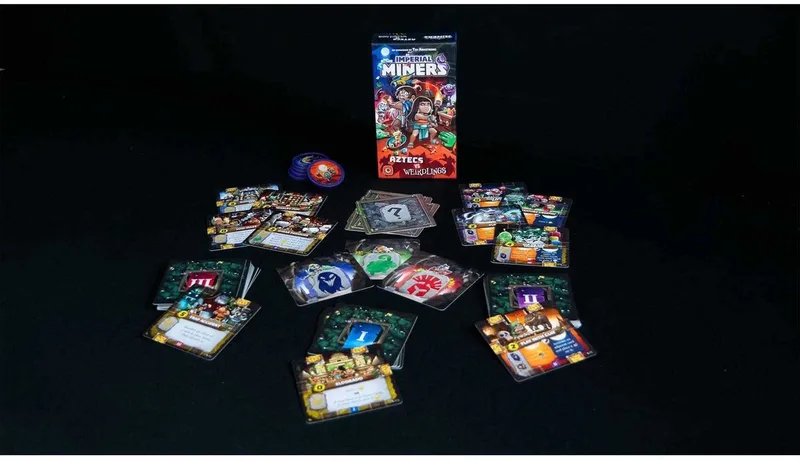 Imperial Miners Aztecs vs Weirdlings - uitbreiding - Engels van Portal Games – doos