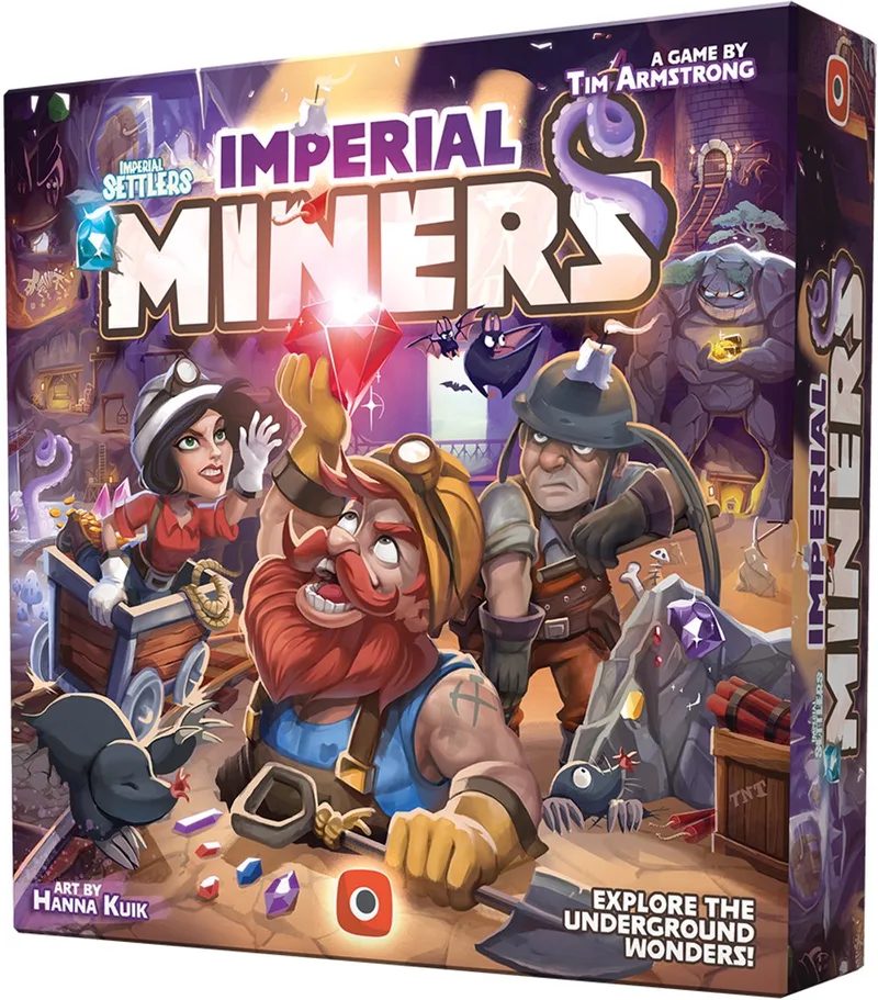 Imperial Miners - Bordspel - Engels van Portal Games – doos