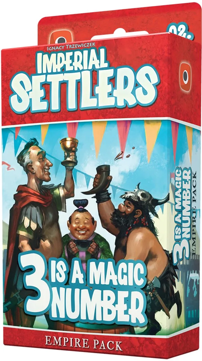 Imperial Settlers 3 Is a Magic Number - Uitbreiding - Engels von Portal Games – Schachtel