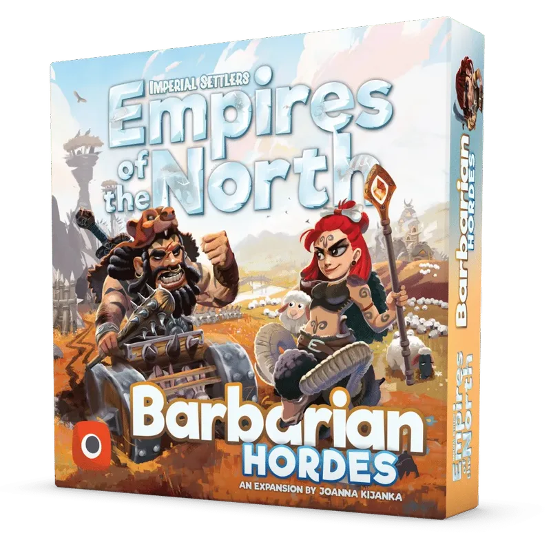 Imperial Settlers Empires of the North: Barbarian Hordes von Portal Games – Schachtel