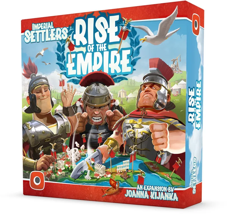 Imperial Settlers: Rise of the Empire - Uitbreiding - Engels van Portal Games – doos