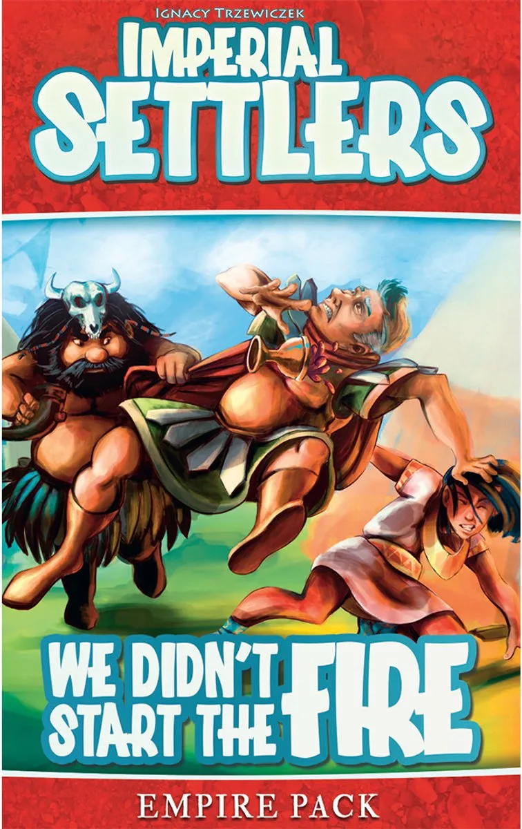 Imperial Settlers We didn't start the fire - Uitbreiding - Engels van Portal Games – doos