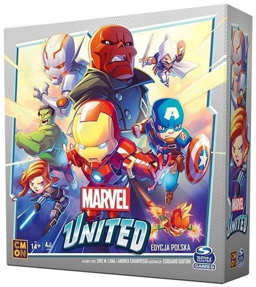 Marvel United from Portal Games, Blue edition – box
