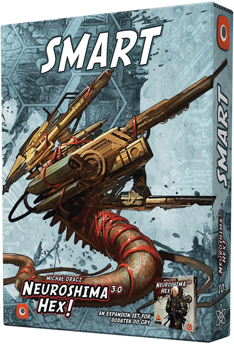 Neuroshima HEX 3.0: Smart - Bordspel uitbreiding - EN/PL van Portal Games – doos