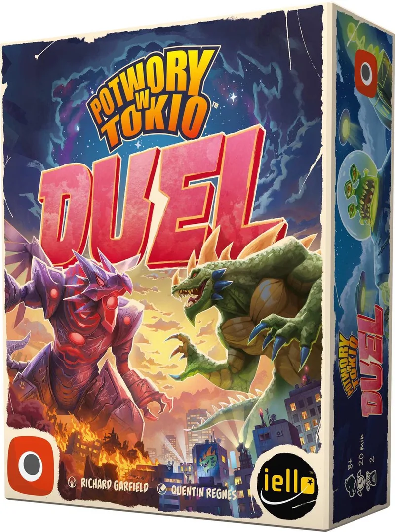 Spel Monsters in Tokio Duel - Gra Potwory w Tokio Duel von Portal Games – Schachtel