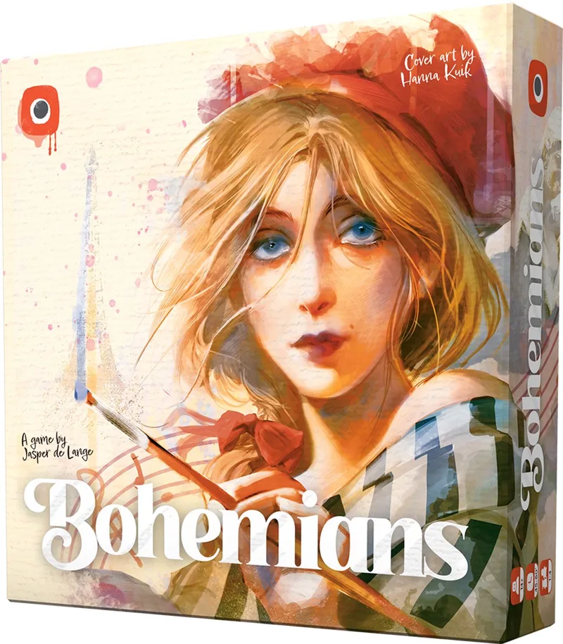 The Bohemians - Kaartspel - Engels van Portal Games – doos