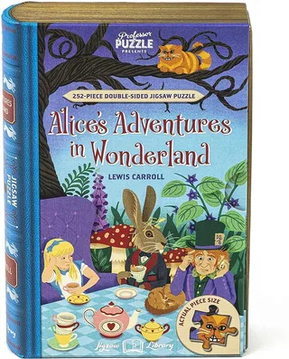 Alice in Wonderland (252 stukjes) - Puzzel from Professor Puzzle, Blue edition – box 1 of 2