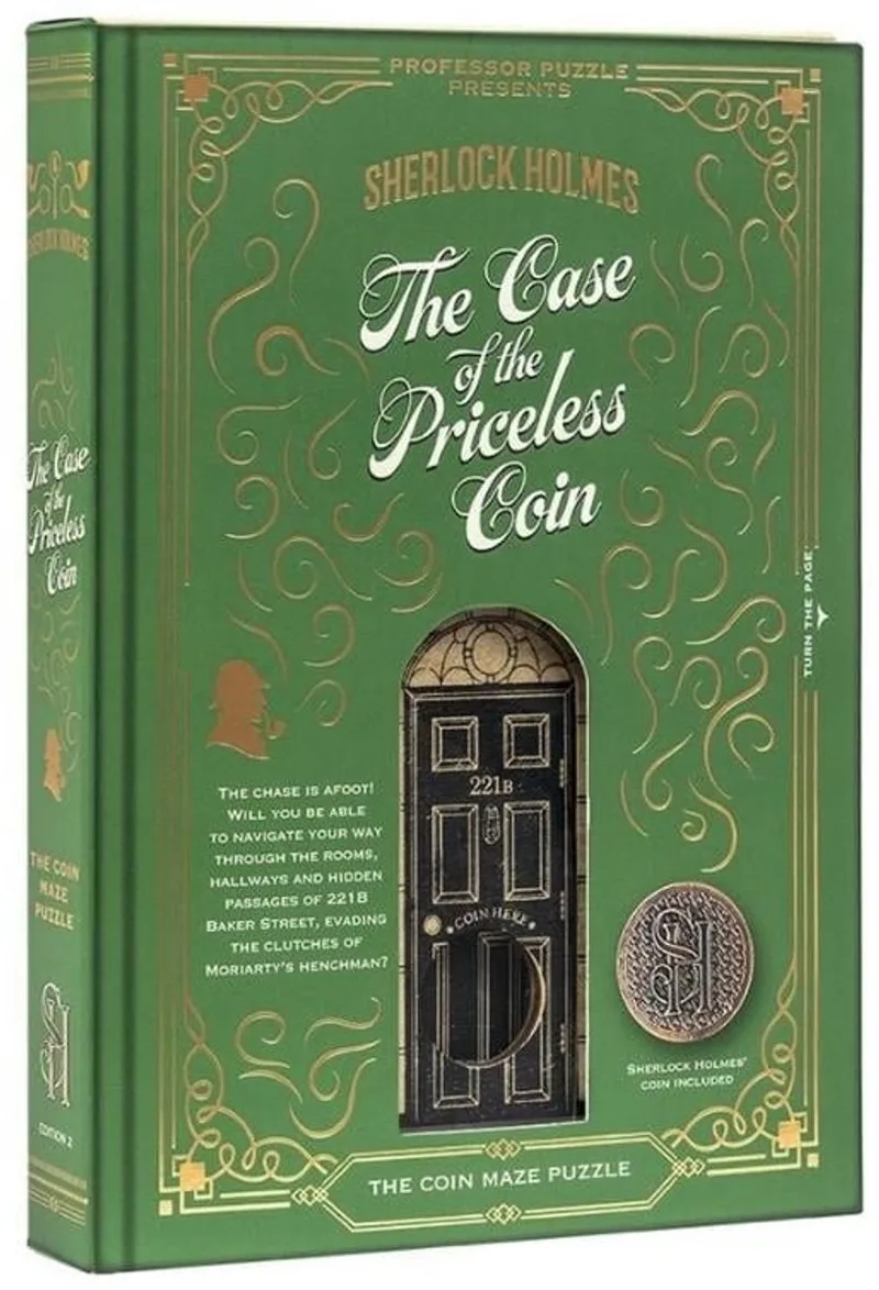 Asmodee Sherlock Holmes The Case of the Priceless Coin - EN from Professor Puzzle – box