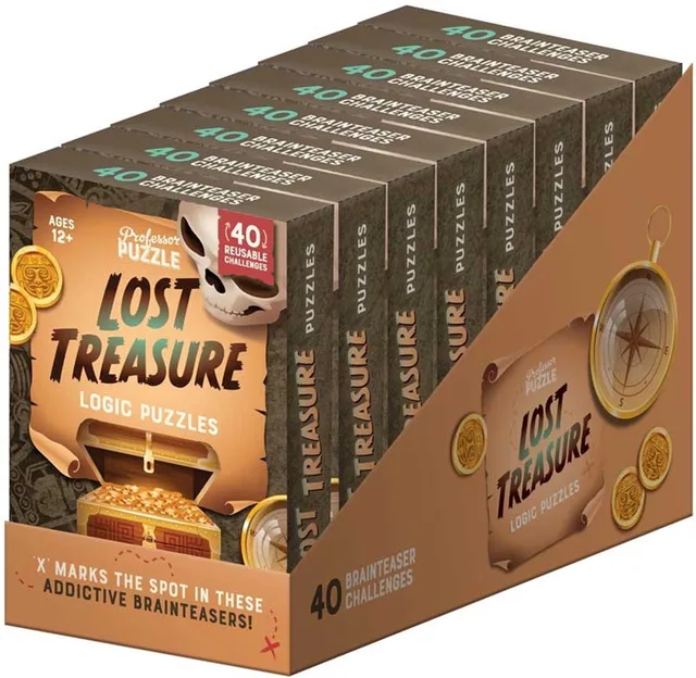 Lost treasure - logica puzzels (12+)