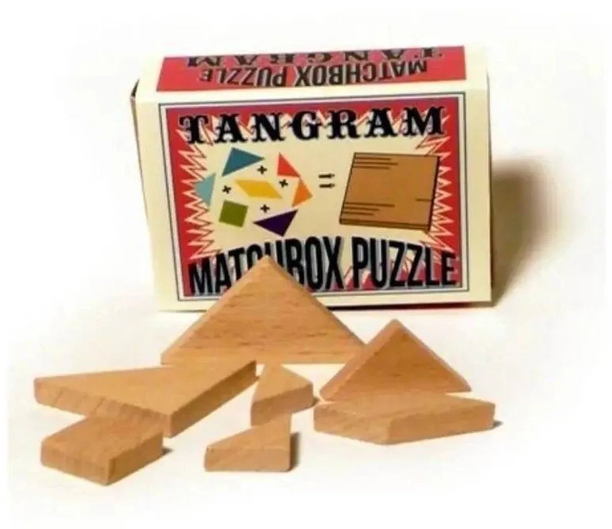 Matchbox Puzzel Tangram - Breinbreker van Professor Puzzle – doos