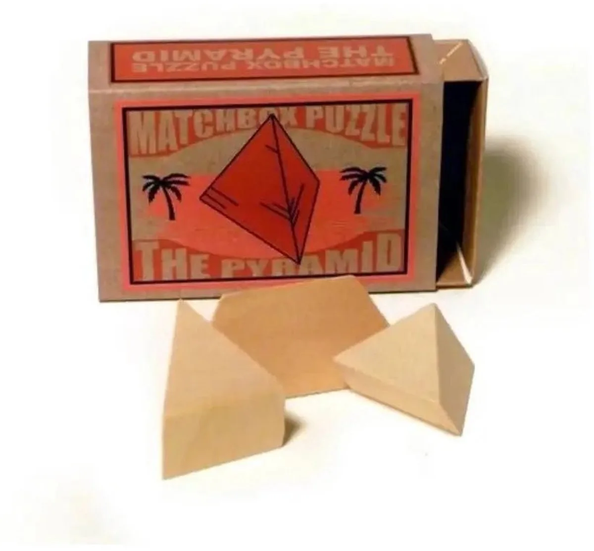 Matchbox Puzzel The Piramid - Breinbreker van Professor Puzzle – doos