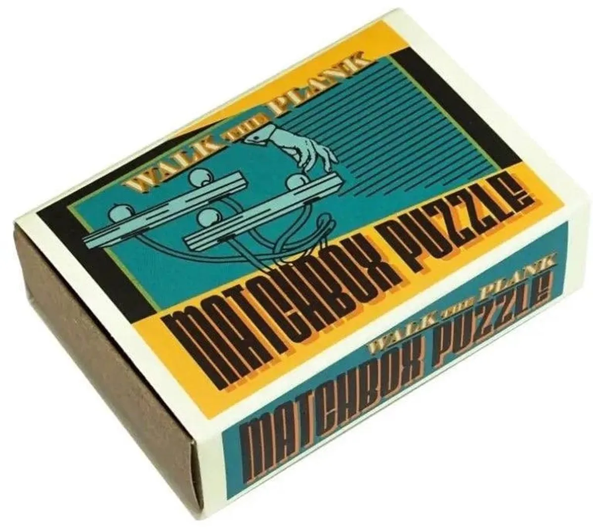 Matchbox Puzzel Walk the Plank - Breinbreker de Professor Puzzle – boîte