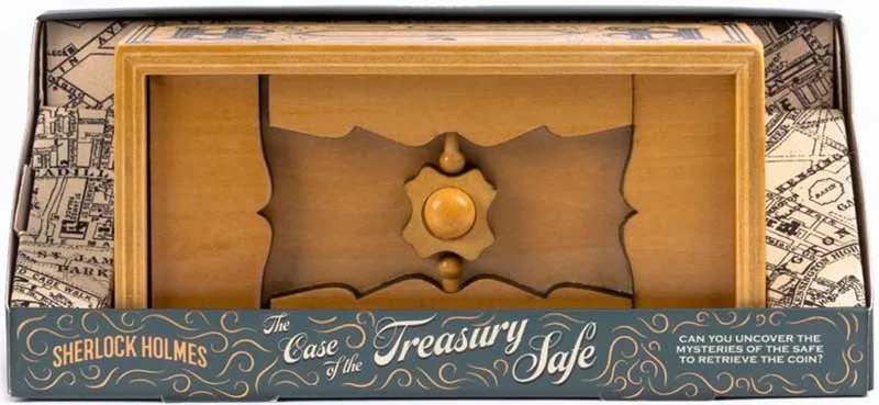 Sherlock Holmes: The Case of the Treasury - Puzzelspel (ENG) from Professor Puzzle – box