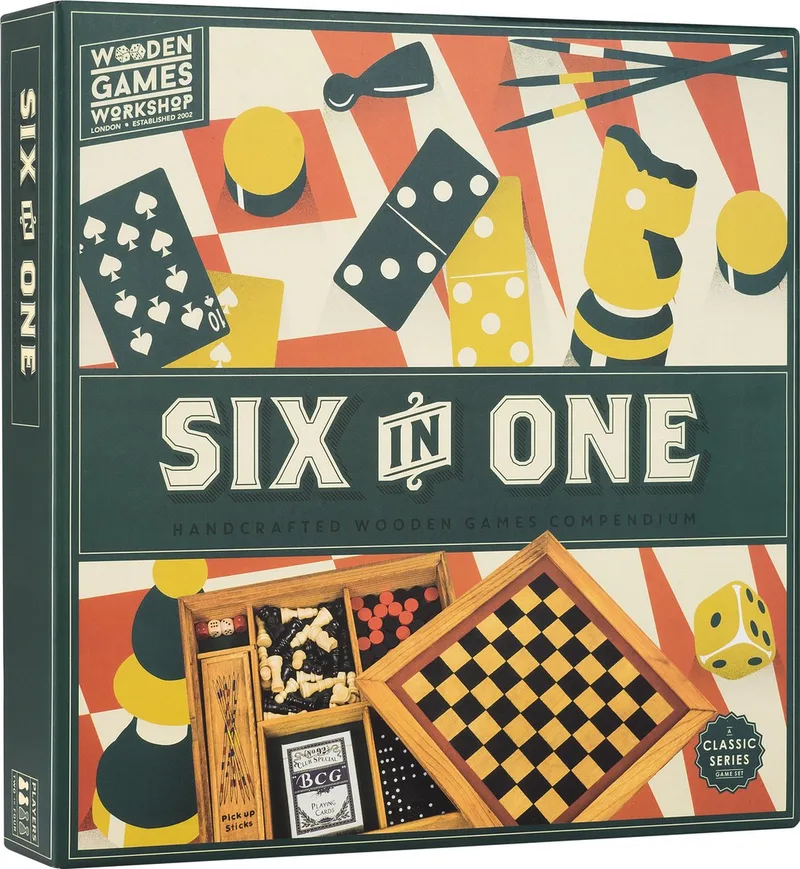 Six in One - Bordspel de Professor Puzzle – boîte