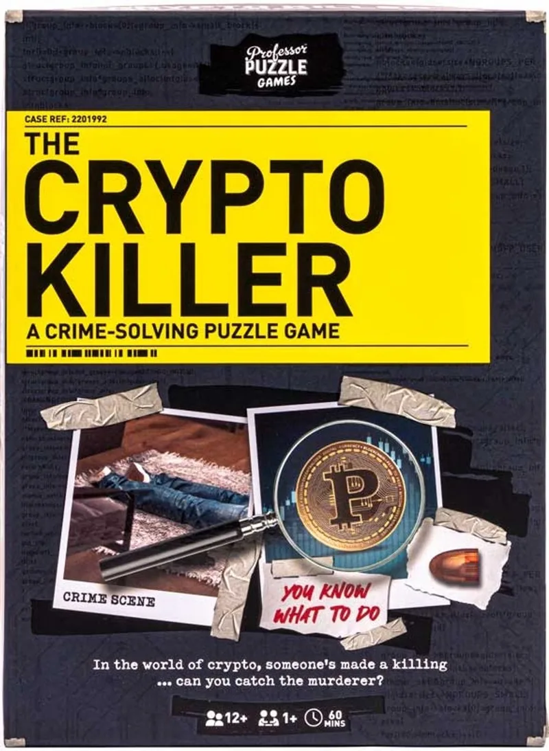The Crypto Killer - Kaartspel (ENG) van Professor Puzzle – doos
