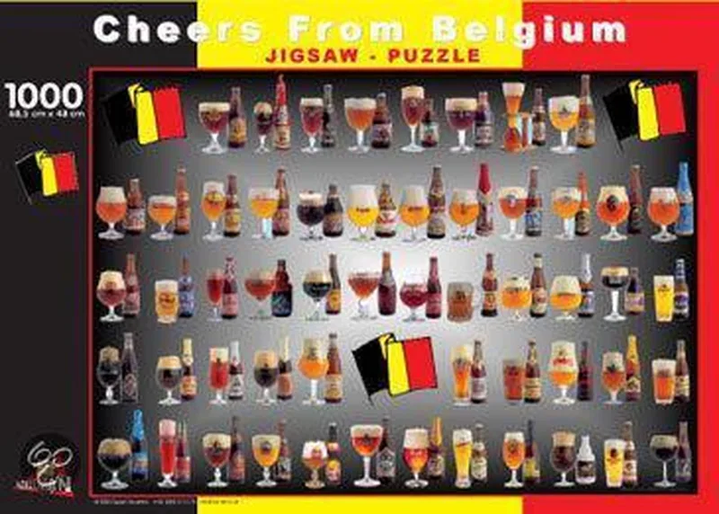 Dupont Souvenirs: Cheers from Belgium de Puzzelman, édition Multicolore – boîte