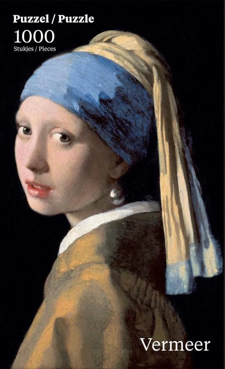 Meisje met de Parel - Johannes Vermeer (Mauritshuis) (1000) from Puzzelman, Multicolour edition – box