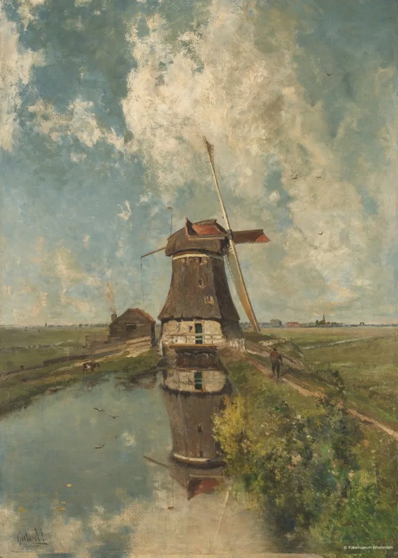 Rijksmuseum - Een Molen van Puzzelman, editie Meerkleurig – doos