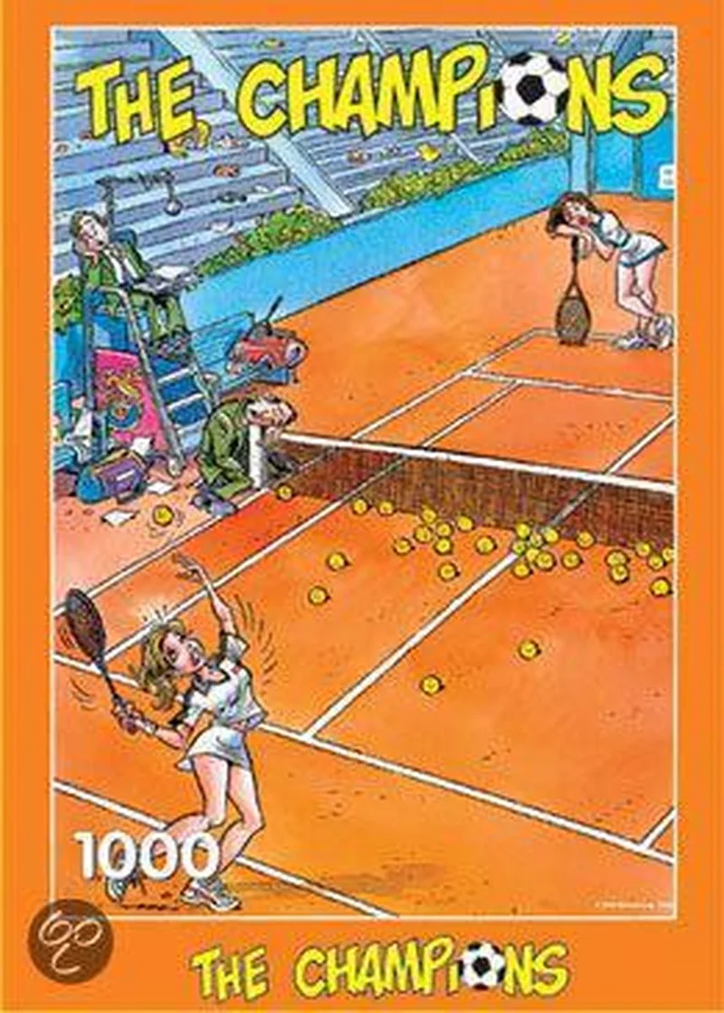 The Champions: Alle Ballen van Puzzelman – doos