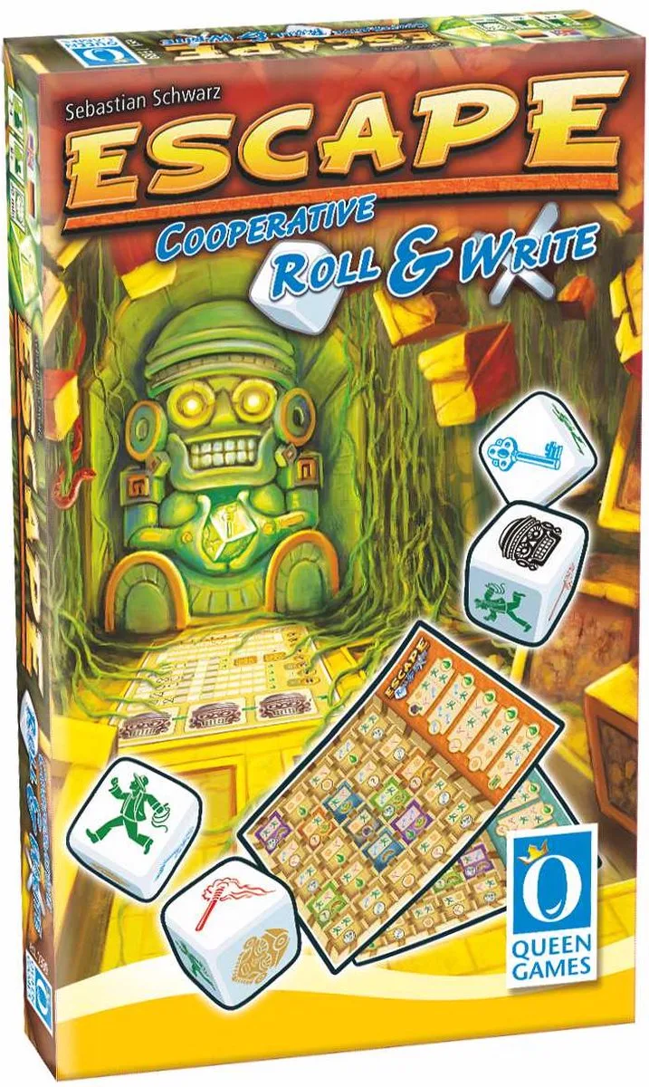 Escape Roll & Write - Nederlands - Queen Games fra Queen Games – æske