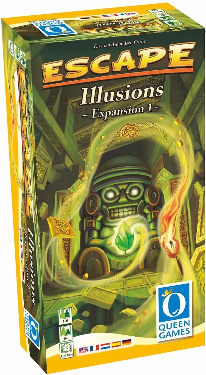 Escape Uitbreiding 1 Illusies from Queen Games – box