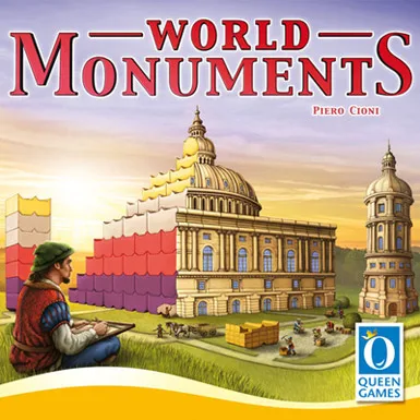 World Monuments - Queen Games Bordspel from Queen Games – box