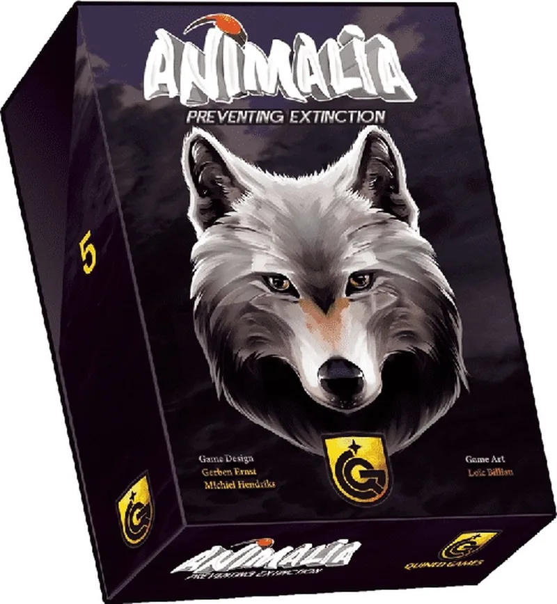 Animalia: Preventing Extinction - Kaartspel (ENG) de Quined Games – boîte