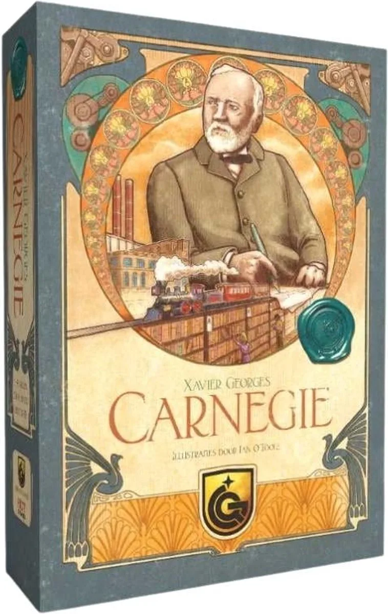 Carnegie - Bordspel de Quined Games – boîte