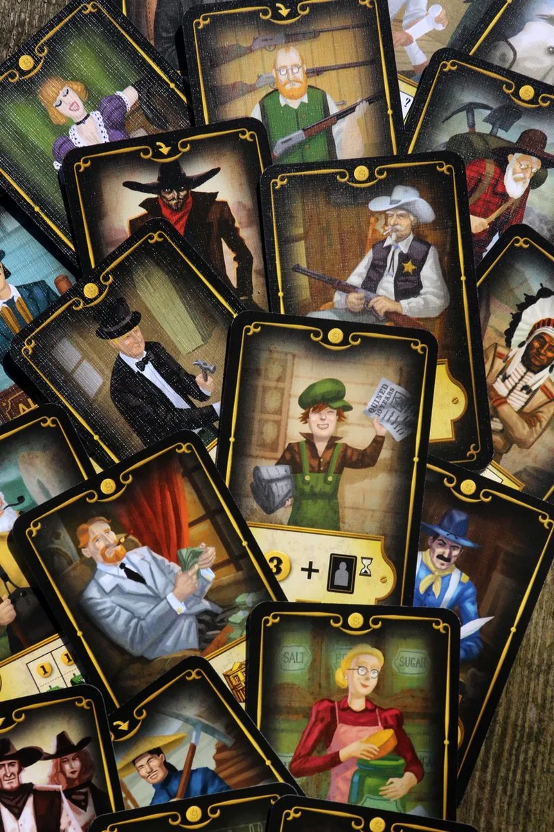 Carson City: Card Game - Kaartspel de Quined Games – boîte