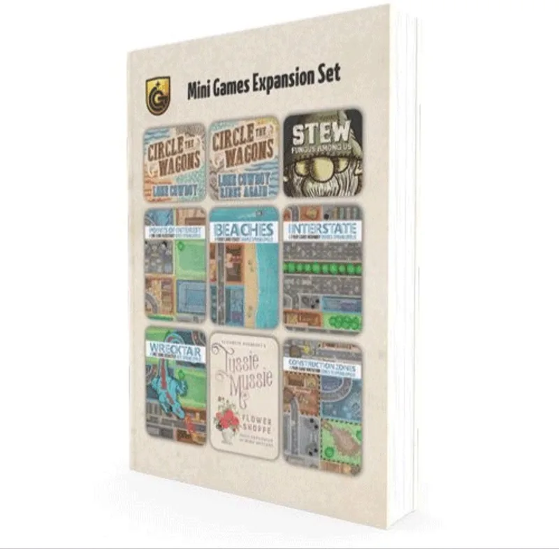Quined Mini Games Expansion set de Quined Games – boîte