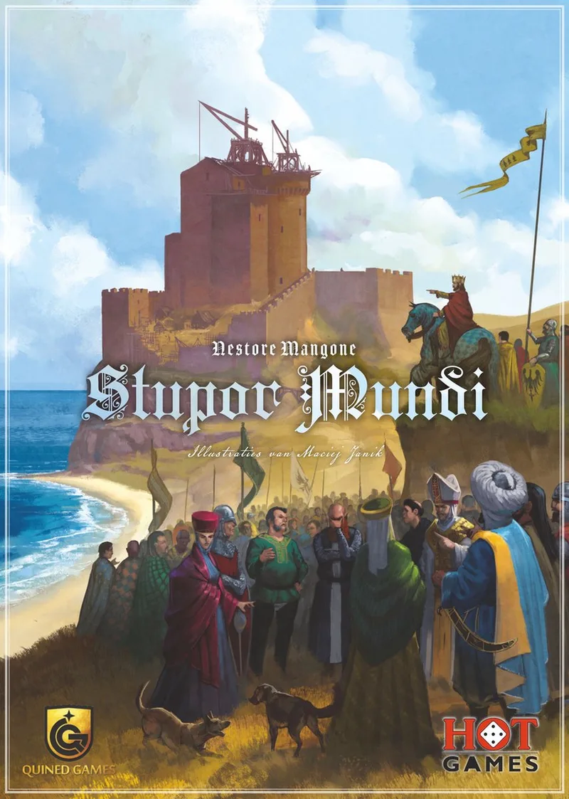 Stupor Mundi Bordspel de Quined Games – boîte