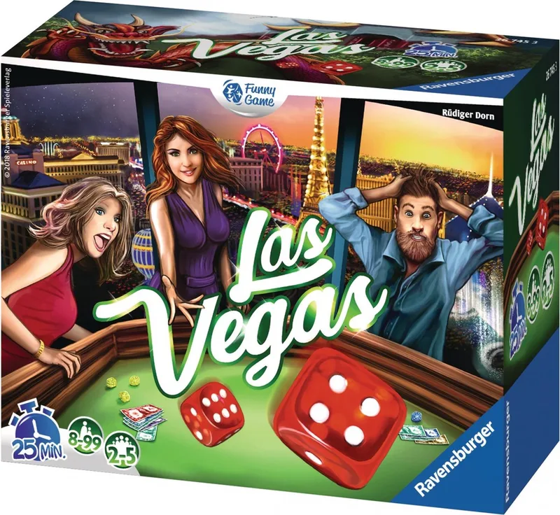 26745 - Las Vegas - Jeu d'ambiance fra Ravensburger – æske