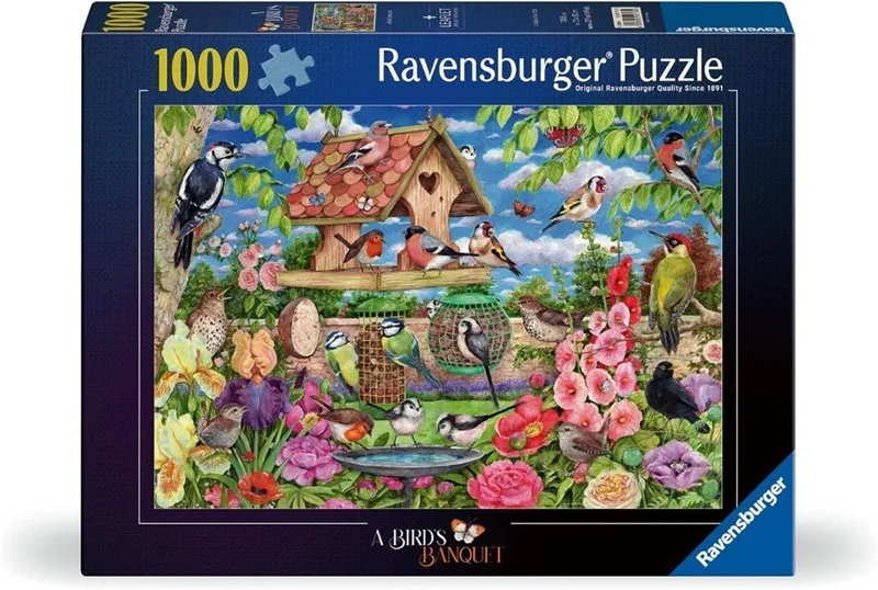 A Birds Banquet (1000) de Ravensburger – boîte 1 sur 3