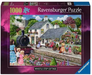 â€“ Whistle Stop Cottage â€“ Legpuzzel â€“ 1000 Stukjes van Ravensburger, editie Meerkleurig – doos 1 van 3