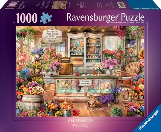 All Seasons Flower Shop (1000) de Ravensburger – boîte