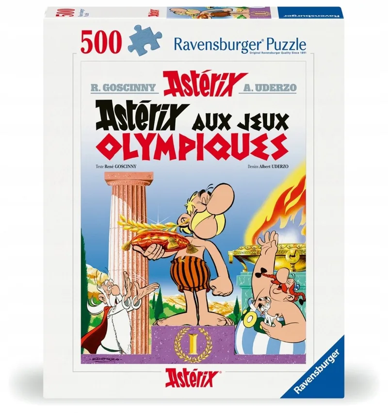 Asterix op de Olympische Spelen Puzzel 500 Stukjes von Ravensburger, Ausgabe Mehrfarbig – Schachtel