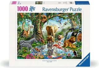 Avonturen in de Jungle - Legpuzzel - 1000 stukjes - puzzel voor volwassenen from Ravensburger, Multicolour edition – box 1 of 2