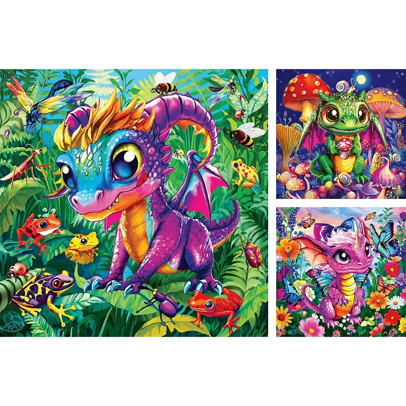 Baby Garden Dragons (3x 49) from Ravensburger – box 2 of 3
