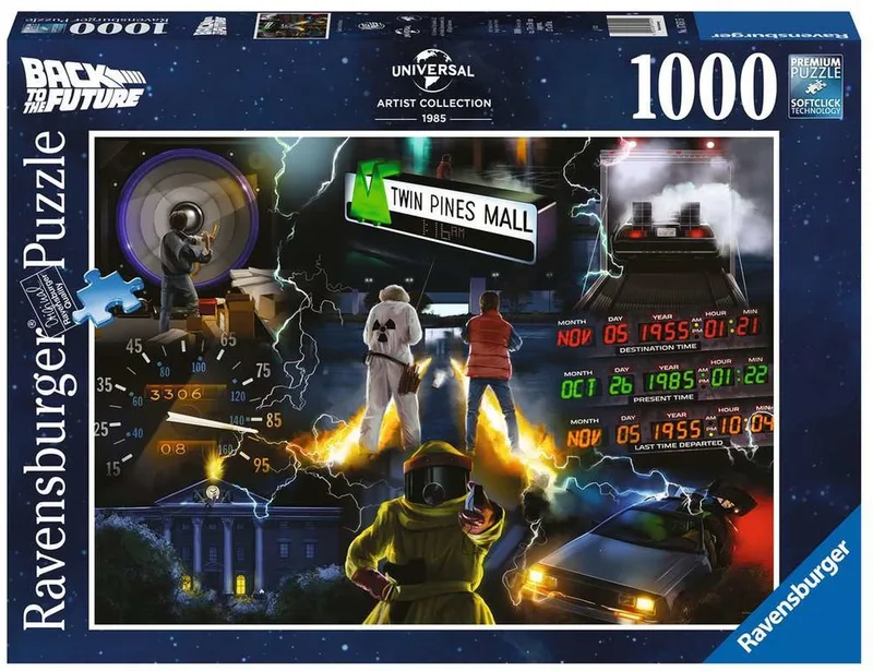 Back to the Future from Ravensburger, Multicolour edition – box