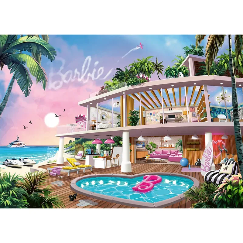 Barbie legpuzzel 1000 stukjes - kleurrijke puzzel voor volwassenen. von Ravensburger, Ausgabe Mehrfarbig – Schachtel 2 von 3