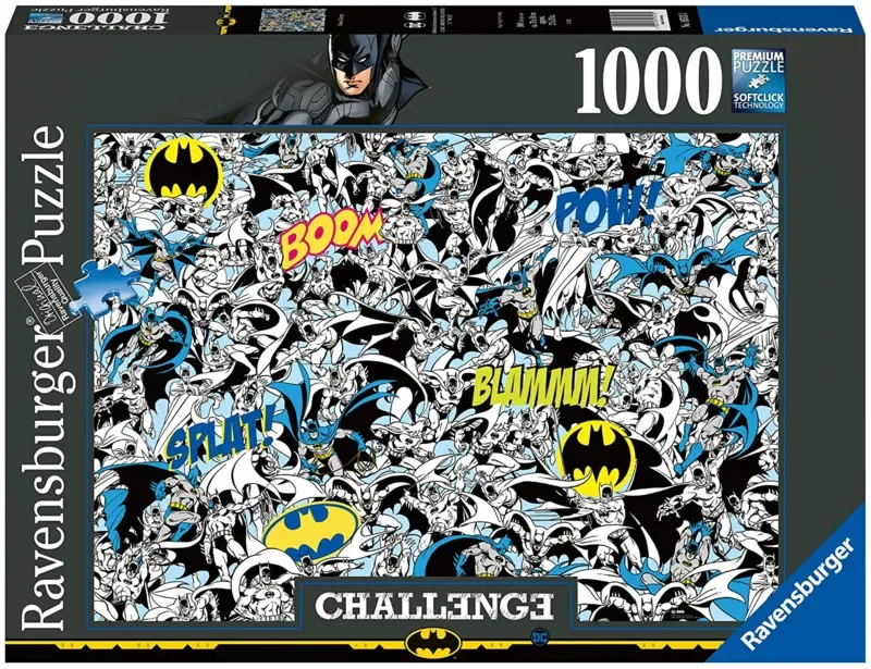 Batman Challenge - legpuzzel - 1000 stukjes von Ravensburger, Ausgabe Mehrfarbig – Schachtel 2 von 2