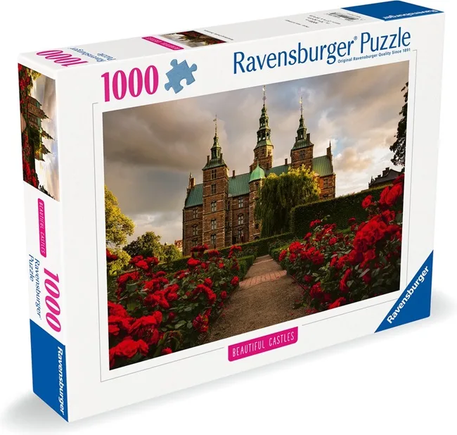 Beautiful Castles: Rosenborg Castle, Denmark (1000) from Ravensburger – box 1 of 2