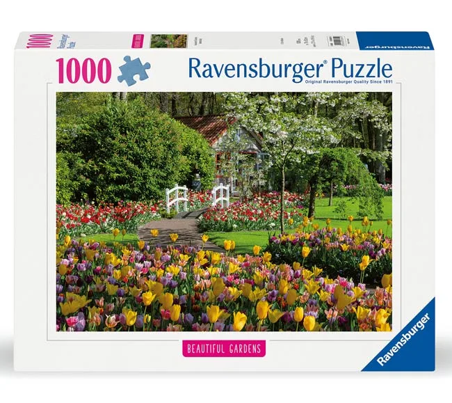 Beautiful Gardens: Keukenhof Gardens, Netherlands (1000) from Ravensburger – box 1 of 2